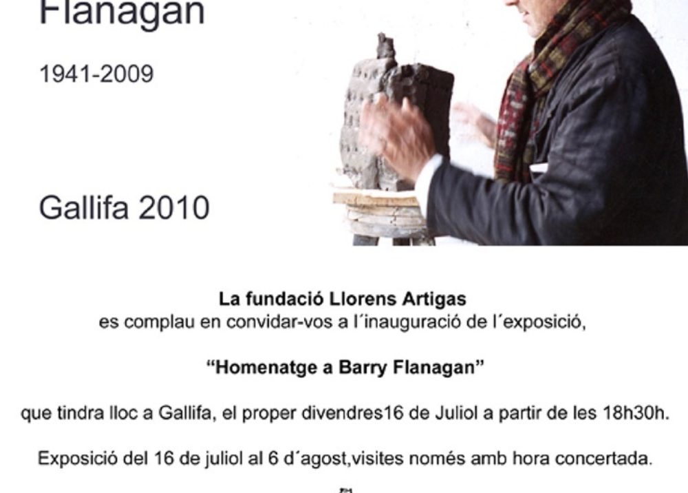 Homenatge a Barry Flanagan